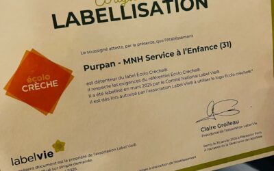 Les crèches hospitalières de Toulouse Purpan labellisées Écolo Crèche : un engagement fort pour la santé et l’environnement